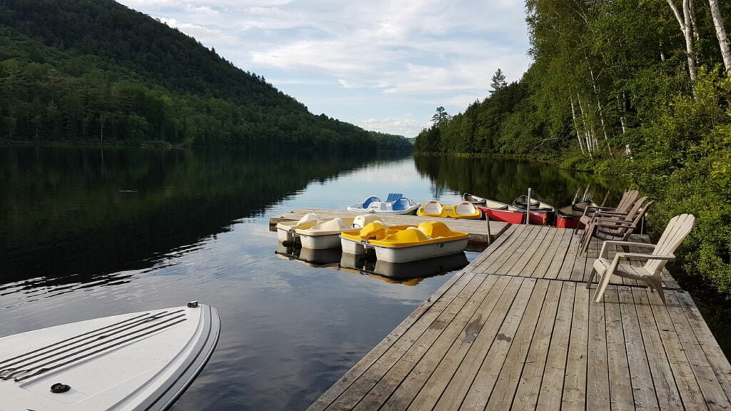Activités sur le lac - Auberge Couleurs de France