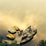 Vue sur le lac - Auberge Couleurs de France - Hébergement en chalet au Canada