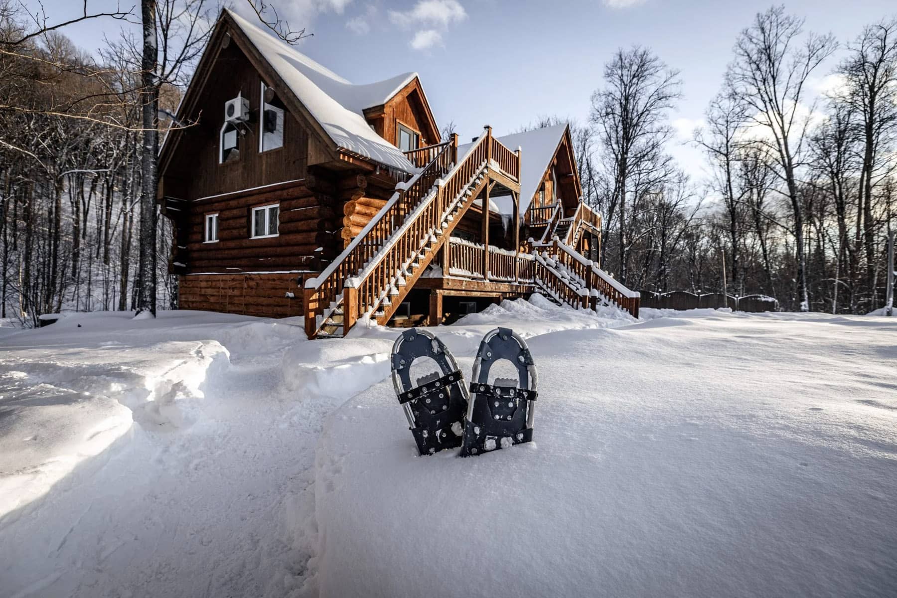 Lac à l'épaule / Team Building avec Ozstudio à l'Auberge Couleurs de France - Raquettes
